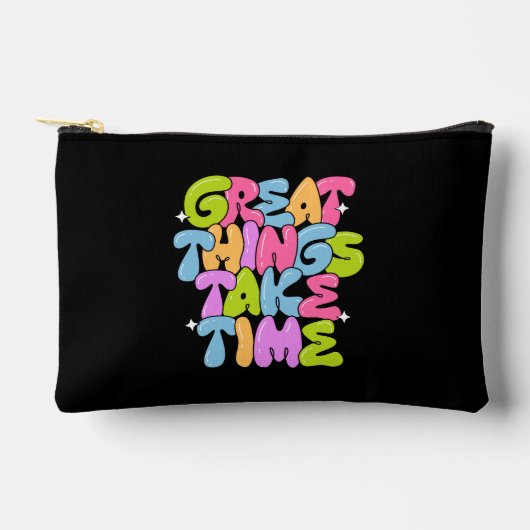 T素晴らしシャツの時間がかかる アクセサリーポーチ (正面)