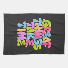 T素晴らしシャツの時間がかかる キッチンタオル