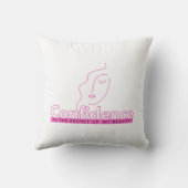 T素晴らしシャツの時間がかかる クッション (裏面)