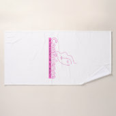 T素晴らしシャツの時間がかかる バスタオル (バスタオル)