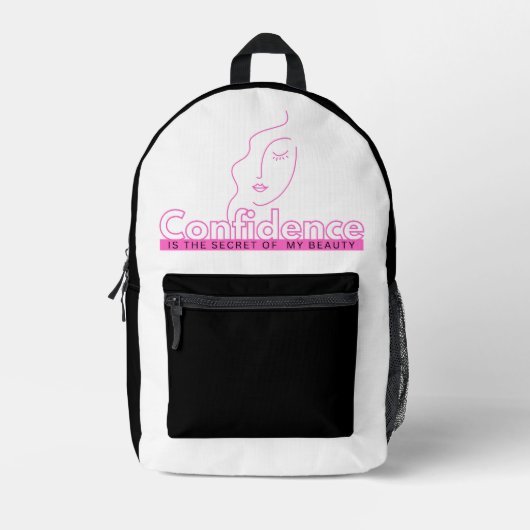 T素晴らしシャツの時間がかかる プリントバックパック (正面)