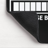 T考えるシャツをお待ち下さい マウスパッド (コーナー)