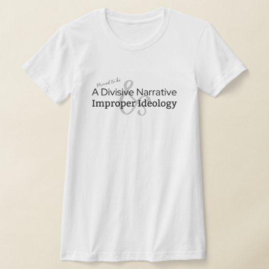 T誇りを持ったシャツ Tシャツ (レイダウン)