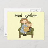 T読シャツとギフトを一緒に ポストカード (正面/裏面)