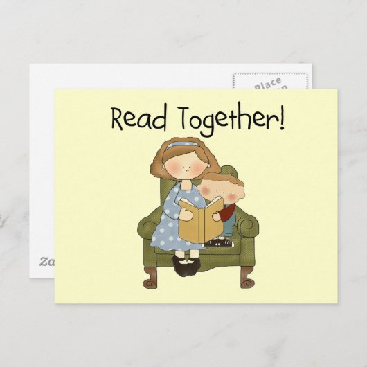 T読シャツとギフトを一緒に ポストカード (正面/裏面)