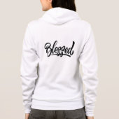 T賛美シャツフード付きスウェットシャツ パーカ (裏面)