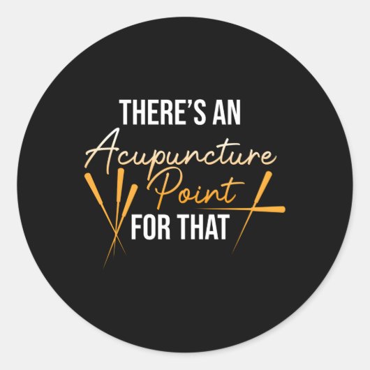 T鍼治療の針の鍼治療ポイント ラウンドシール (正面)