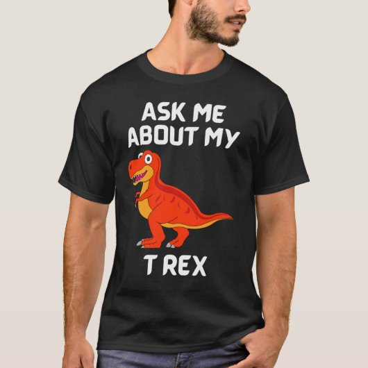 T頼レックスのおもしろいTシャツについて Tシャツ (正面)