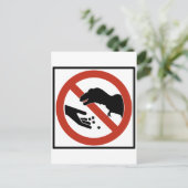 T食べ物を与えレックス ポストカード (スタンド正面)