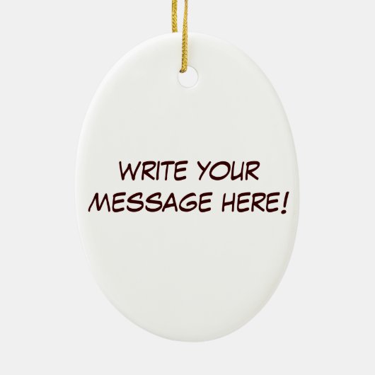 T骨のステーキ肉蛋白質はビーフの脂肪骨を焼きました セラミックオーナメント (裏面)