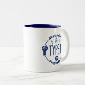 T1ストロンガー・トゥゴザ ツートーンマグカップ (正面右)