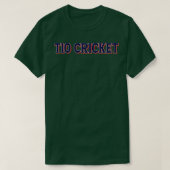T10 cricket2 tシャツ (デザイン正面)