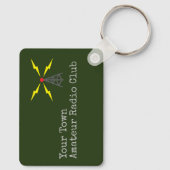 T1154 R1155ランカスター爆撃機WWII無線呼出記号 キーホルダー (裏面)