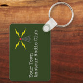 T1154 R1155ランカスター爆撃機WWII無線呼出記号 キーホルダー (裏面)