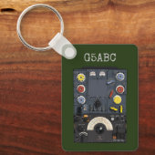 T1154 R1155ランカスター爆撃機WWII無線呼出記号 キーホルダー (正面)