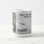 T1154 R1155ランカスター爆撃機WWII無線呼出記号 コーヒーマグカップ (中央)