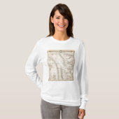 T16S R27E Tulare郡セクション地図 Tシャツ (正面フル)