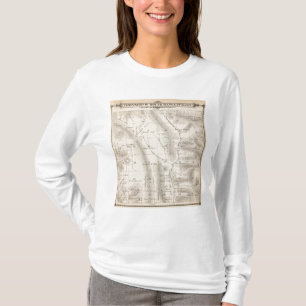 T16S R27E Tulare郡セクション地図 Tシャツ