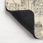 T17S R23Eチュラレ郡のセクションマップ マウスパッド (コーナー)