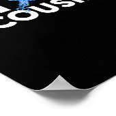 T1Dのいとこタイプ1型糖尿病認識度インスリンファミリー ポスター (角)