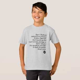 T1dの真実(子供) Tシャツ