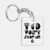 T1dは私をストップ キーホルダー (正面左)