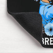 T1Dタイプ1糖尿病戦士認識度破壊不能 マウスパッド (コーナー)