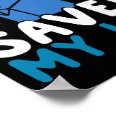 T1dタイプ1糖尿病認識度ジュースボックス救マイL ポスター (角)