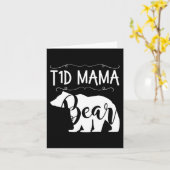 T1Dママベアタイプ1糖尿病T1マママウィメンアワレネ カード (黄色い花)