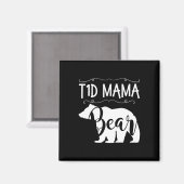 T1Dママベアタイプ1糖尿病T1マママウィメンアワレネ マグネット (正面/裏面)