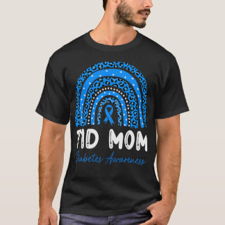 T1Dママ糖尿病認識度タイプ1糖尿病マザー Tシャツ