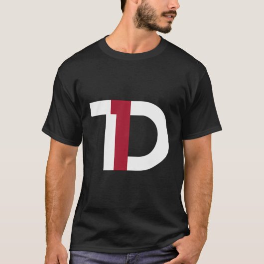 T1D型一型糖尿病認識度 Tシャツ (正面)