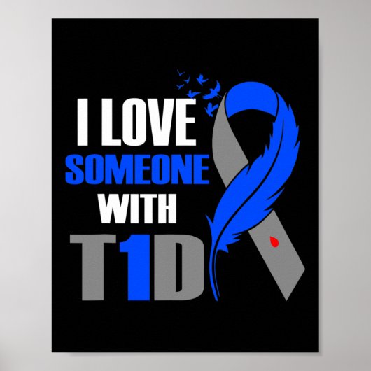 T1D型糖尿病の認識度 ポスター (正面)