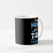 T1d戦争誇りを持ったの1型糖尿病認識度ミュー コーヒーマグカップ (正面右)