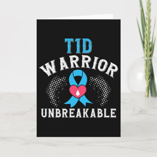 T1D戦士 壊れない 糖尿病啓発月間 B カード (正面)