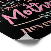 T1d糖尿病児の母 ポスター (角)