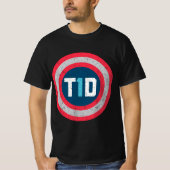 T1D糖尿病型1型糖尿病認識度男性女性 Tシャツ (正面)