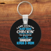 T1d糖尿病型1型糖尿病認識度男性女性K キーホルダー (正面)