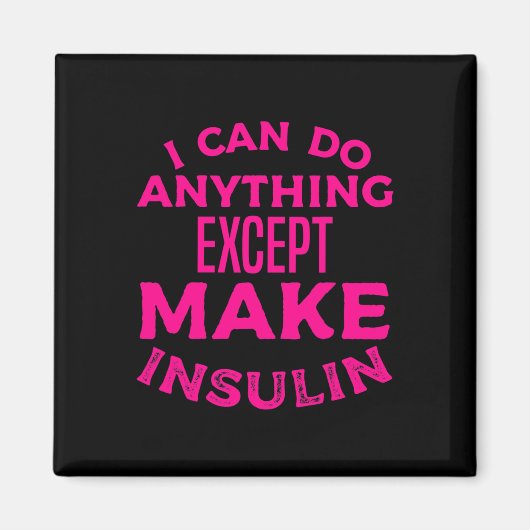 T1d糖尿病型1型糖尿病認識度男性女性K マグネット (正面)