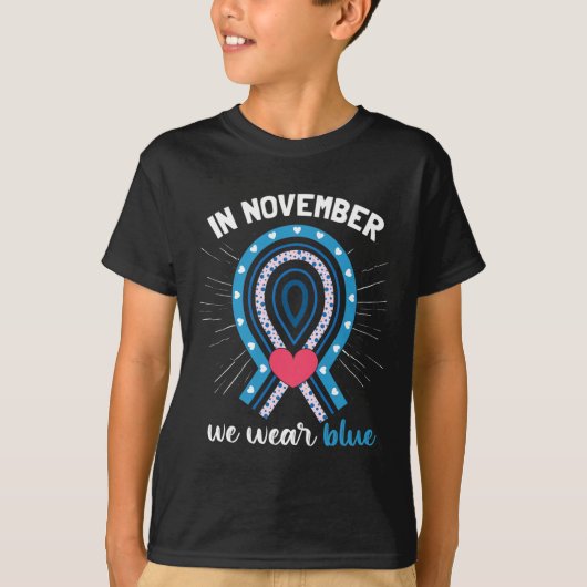 T1d糖尿病認識度 Tシャツ (正面)