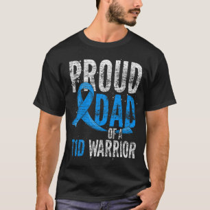 T1D誇りを持った戦士の糖尿病型1糖尿病のパパ Tシャツ
