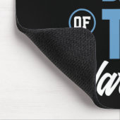 T1D誇りを持った戦士の糖尿病認識度のメスパパ マウスパッド (コーナー)