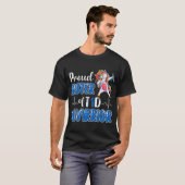T1D誇りを持った戦士の1型糖尿病姉妹 Tシャツ (正面フル)