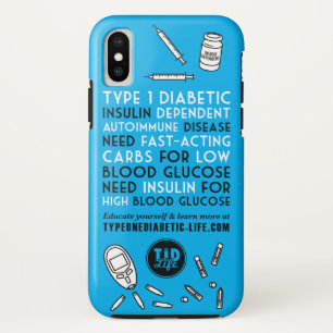 T1d警告 iPhone XSケース