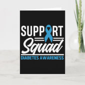 T1d T2d Warrior Support Squad Diabetes Awareness  カード (正面)