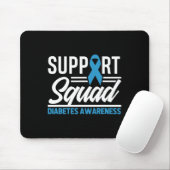 T1d T2d Warrior Support Squad Diabetes Awareness  マウスパッド (マウス)