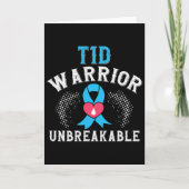 T1d Warrior Unbreakable Diabetes Awareness Month B カード (正面)