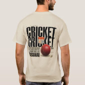 T20は私のシーズン クリケットTシャツ Tシャツ (裏面)