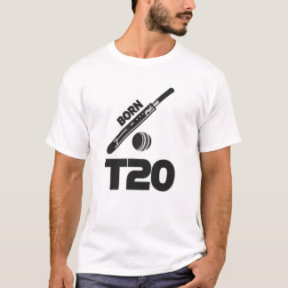 T20クリケットのためのグラフィックTシャツ Tシャツ