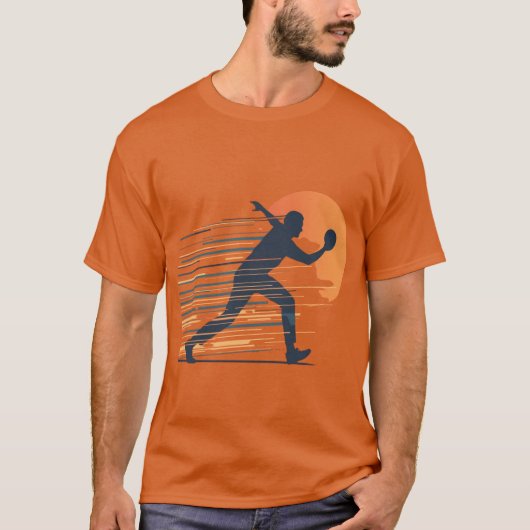 T20クリケットの疾走シャツ Tシャツ (正面)